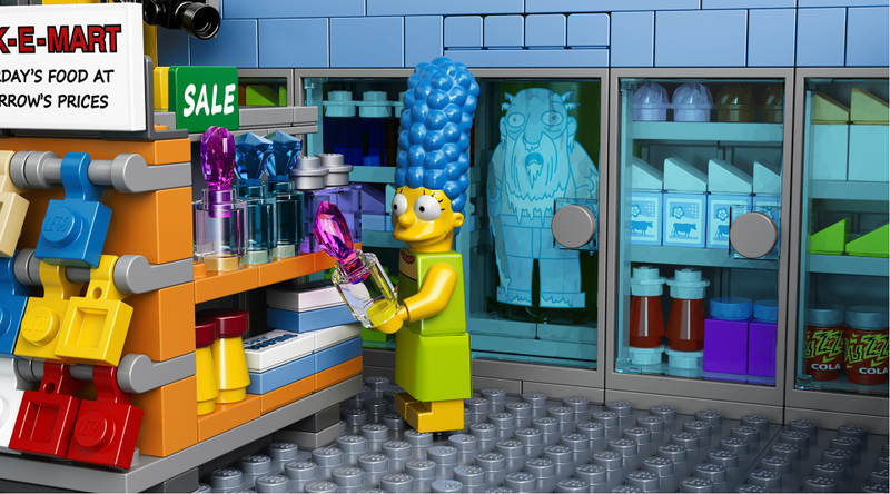 Illustration for article titled The Official LEGO Kwik-E-Mart Is Also Cursed